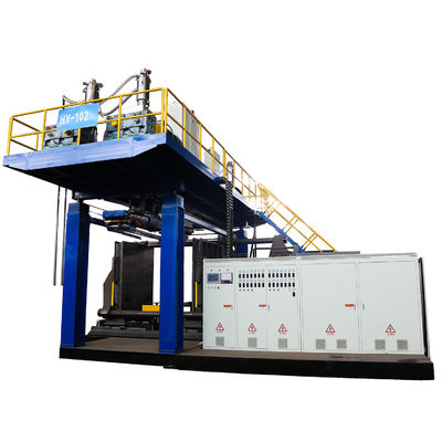 Plastic HDPE Blow Molding Machine Chemical Double Layer L Ring Drum