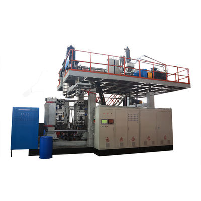 220L 1 Layer Double L Ring Drum Blow Moulding Machine For HDPE Manufacturing