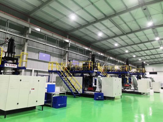 220L 1 Layer Double L Ring Drum Blow Moulding Machine For HDPE Manufacturing