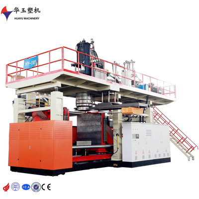 5-طبقة 2400L HDPE آلة صناعة النفخ مع محرك سيرفو